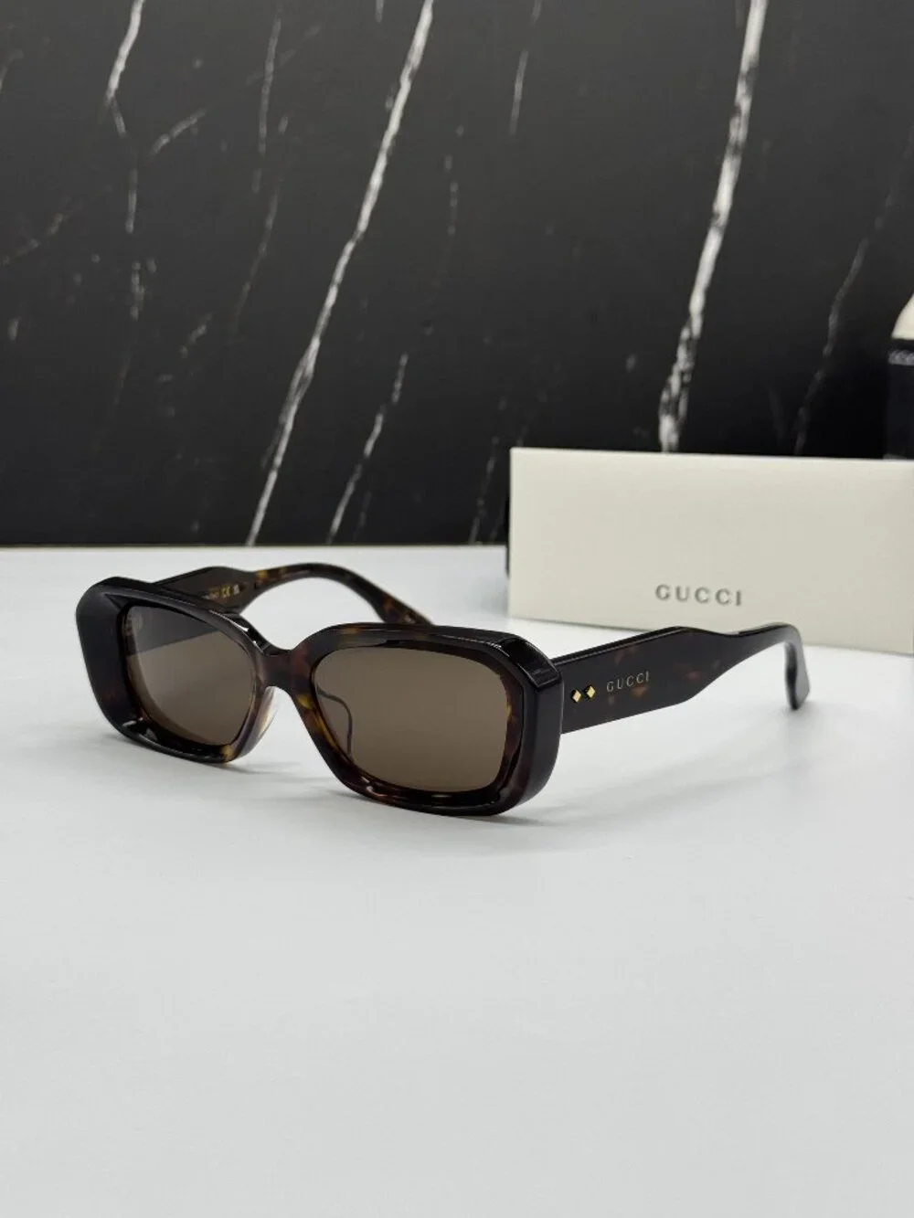 NEW GUCCI EYEWEAR GG1531SK 002 HAVANA UNISEX SUNGLASSES
